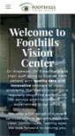 Mobile Screenshot of foothillsvision.com